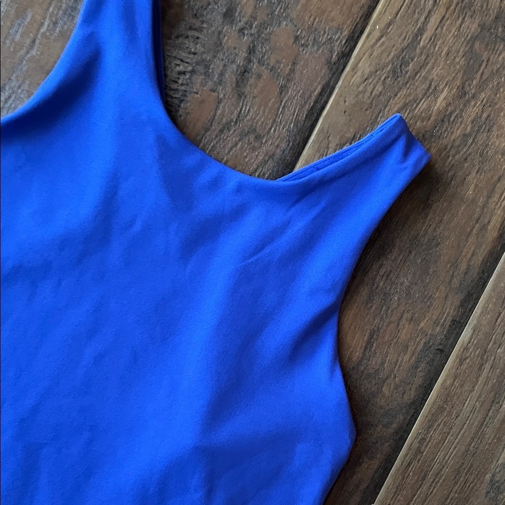 Athleta Women's Casual Dress in Bright Blue - Size Medium - Picture 4 of 10